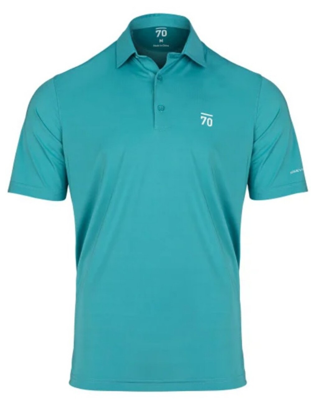 NWT Sub 70 Golf Performance Polo Shirt - Teal